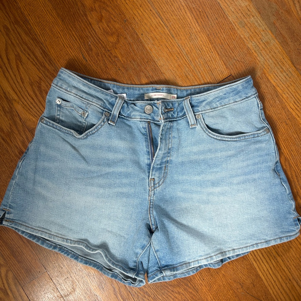 Levi Strauss & Co. Light Blue Denim Cutoff Shorts